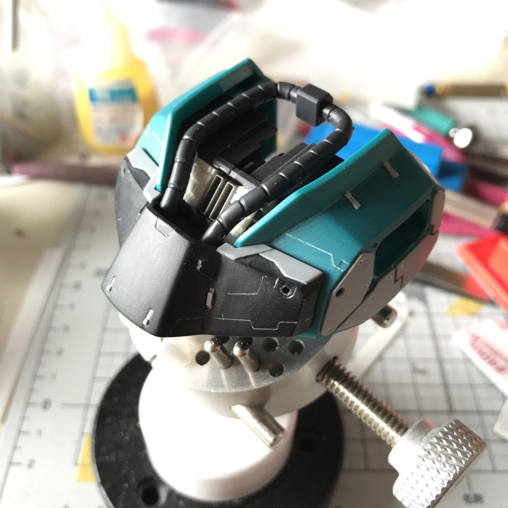 RE/100ヤクトドーガ(ギュネイ・ガス機)–2枚目/制作者：@soraso20032006