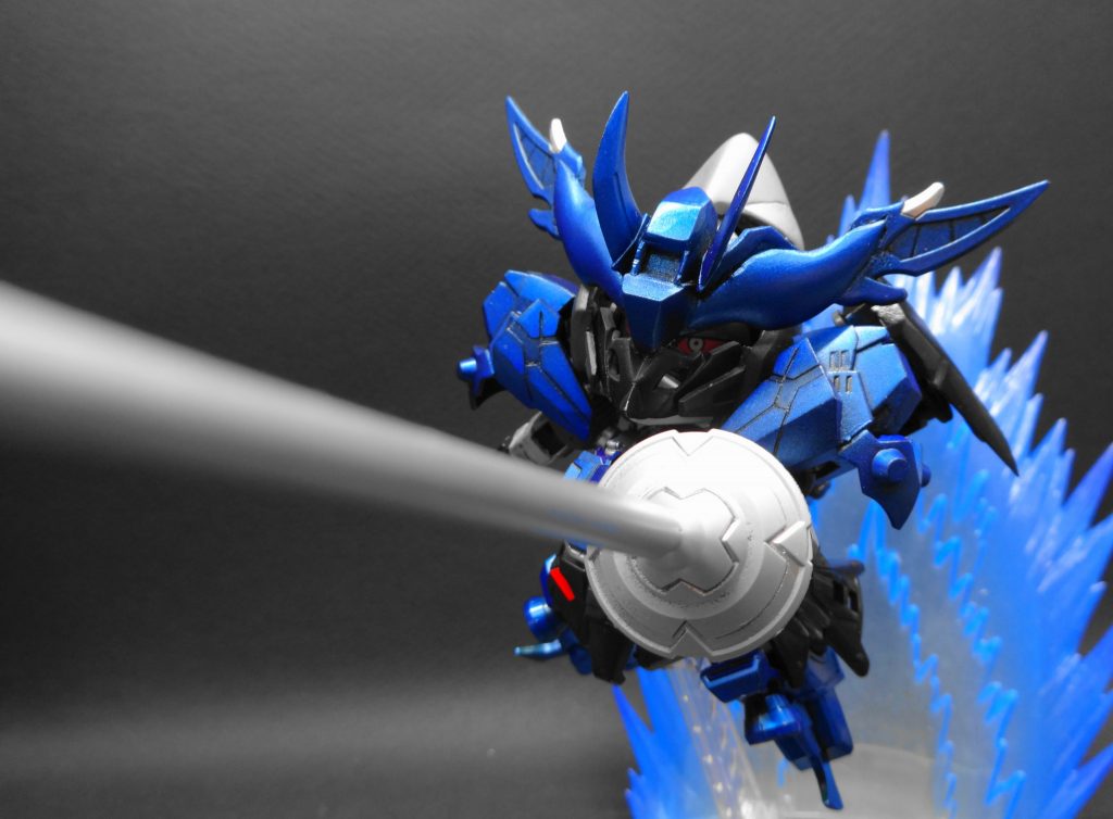 「この槍は憤怒の槍だ!
 復讐に燃えた血塗られた槍だ!!」
 RAGE OF STAR DUST…
七星から堕ちた火種は蒼炎となって“再点火”する!