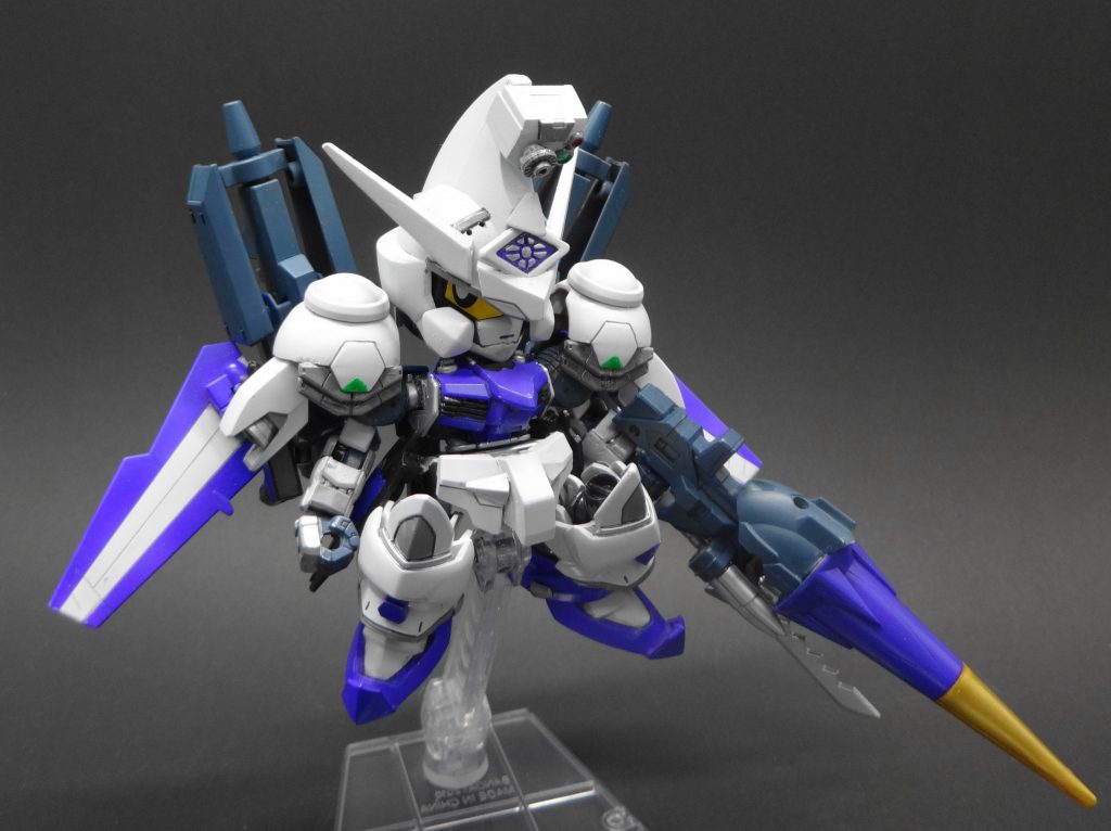 公式とは少し違うアナザーGアームズ世界。
Gアームズ特務部隊「セブンスターズ」のセブンスターコマンダーの1人。
支援制御AI【N】(通称“アイン”)が全身の銃火器を制御し、高機動戦闘を得意とする。
惑星アーブラウで起きた時空変異を調査中、時空嵐に呑まれ、次元戦国時代へ転移してしまう…