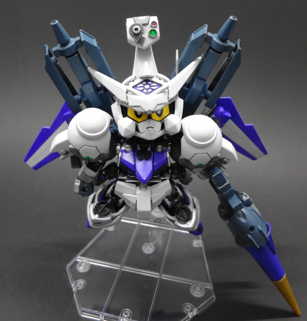 「完成! スカイ・キマリス!」
『気分で呼称を替える事はお止め下さい』