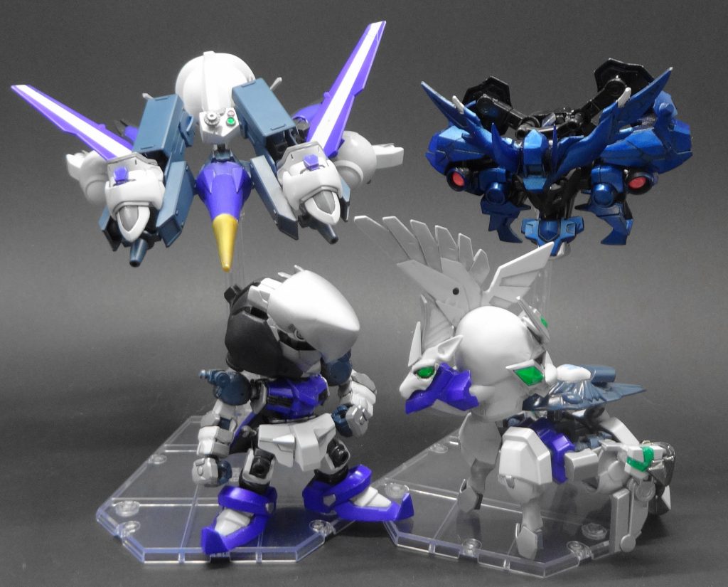 ヴィダールと三つの鎧。
素体はスターコマンドキマリスと共通です。