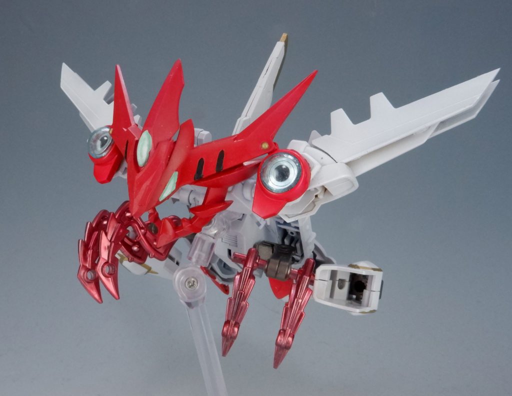 破異武立闘化してしまった円獣烏賊の「破狩丸(ハシュマル)」です。
MAのハシュマルを見立てで作ってみました。