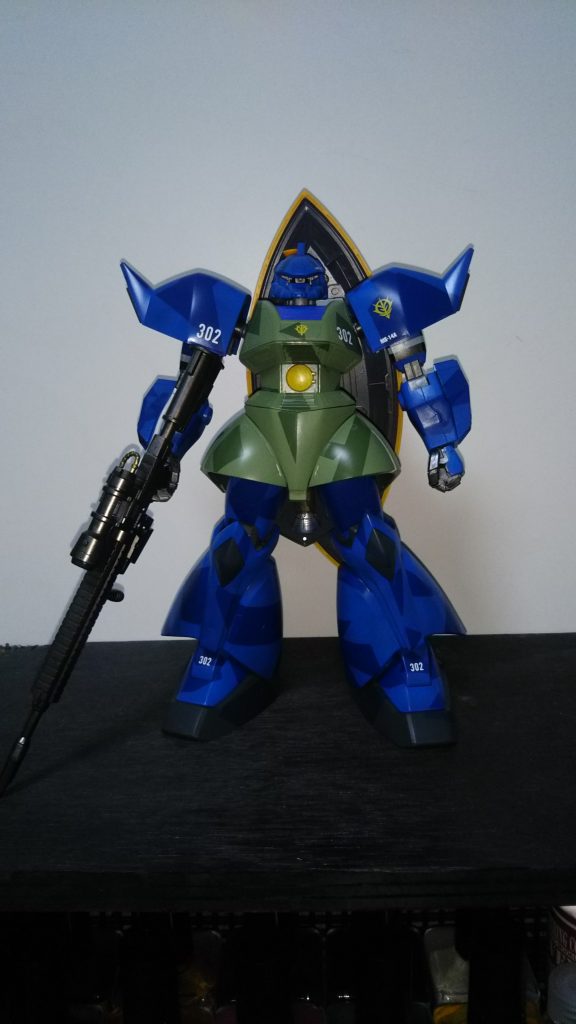 汚し前の全景、テカってるねー