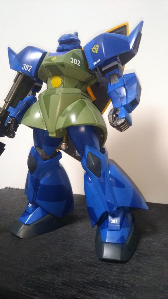 汚し前斜め前より。