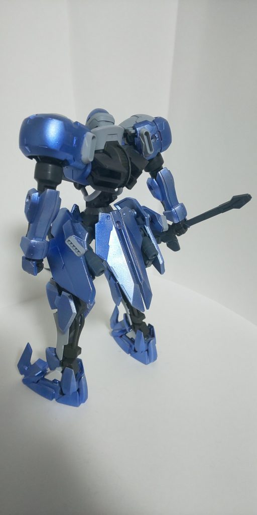 肩のパーツを少し改修して可動域の強化