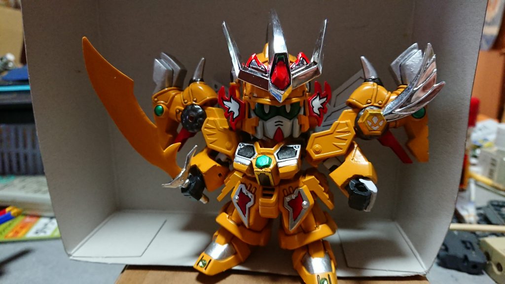 號獣神剣は孫策の剣と組み合わせて大型化しました