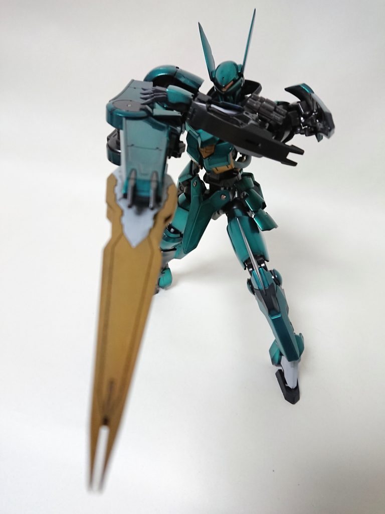 私の好きなエクシアと同じ突撃ポーズ、閲覧ありがとうございました。