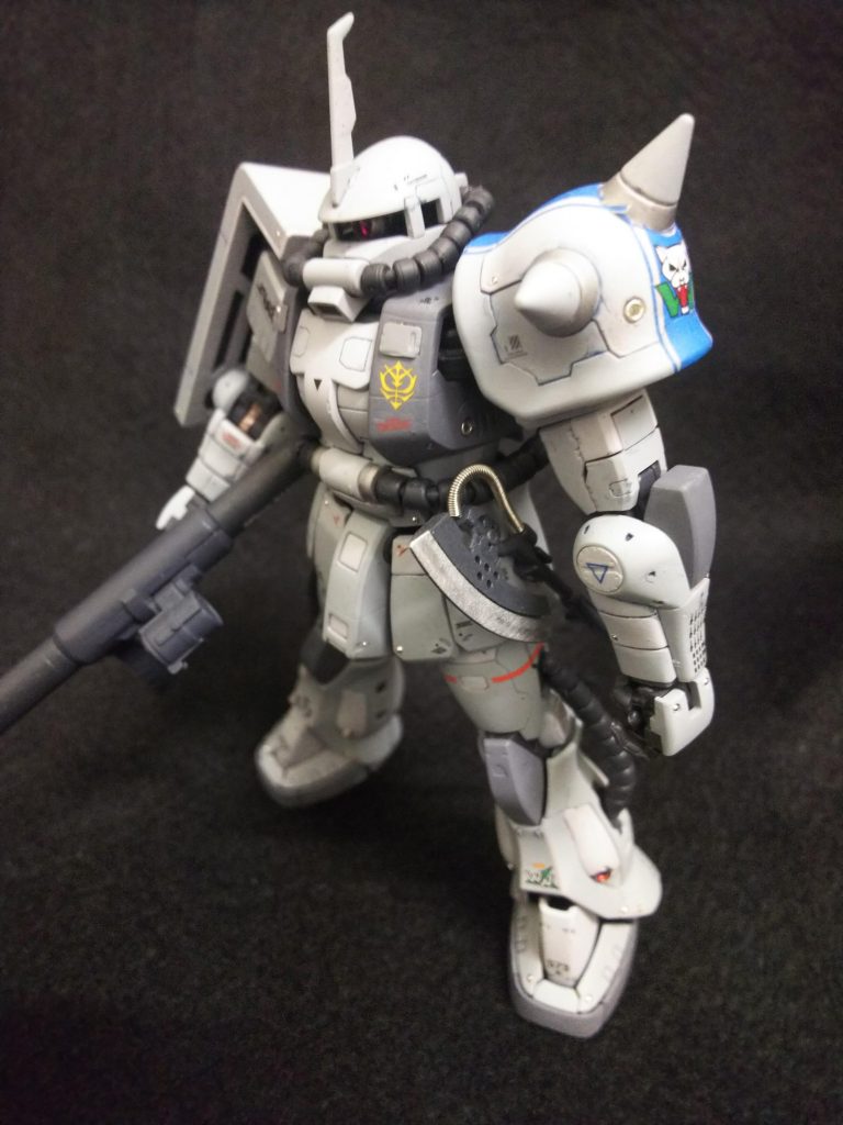 RGザク改造MS-06Sシン・マツナガ機–2枚目/制作者：みっつ