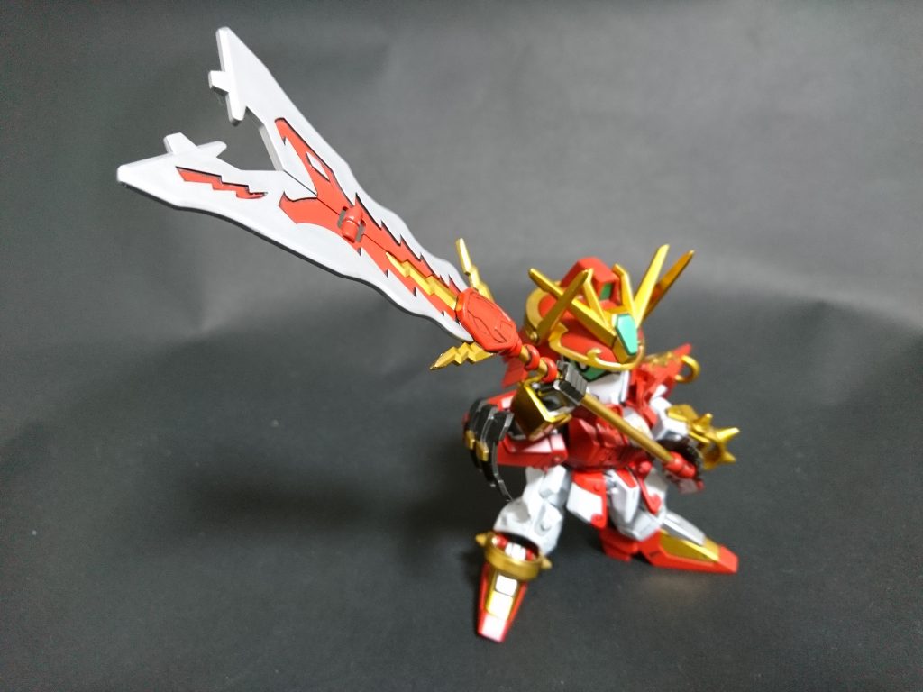 初期形態。
フロントスカートは雷装形態の配色に合わせて色を変更しています。