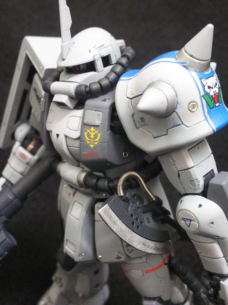RGザク改造MS-06Sシン・マツナガ機–3枚目/制作者：みっつ