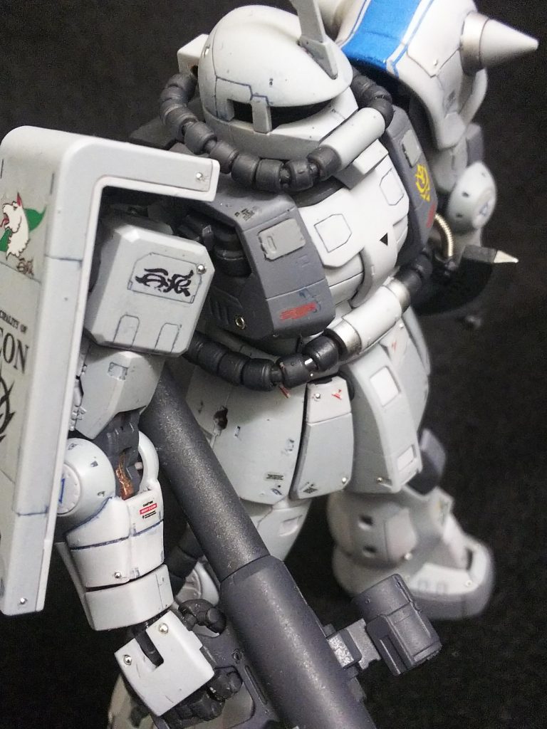 RGザク改造MS-06Sシン・マツナガ機–4枚目/制作者：みっつ