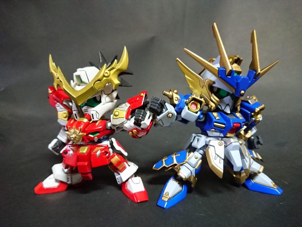 相棒の爆任駆丸と一緒にw
武者ウイニングも作りたいですね。