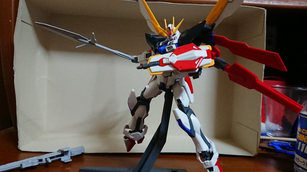 途中、適当にミキシングしてイメージを固めた。ジャンクパーツはあったからね(^^;)