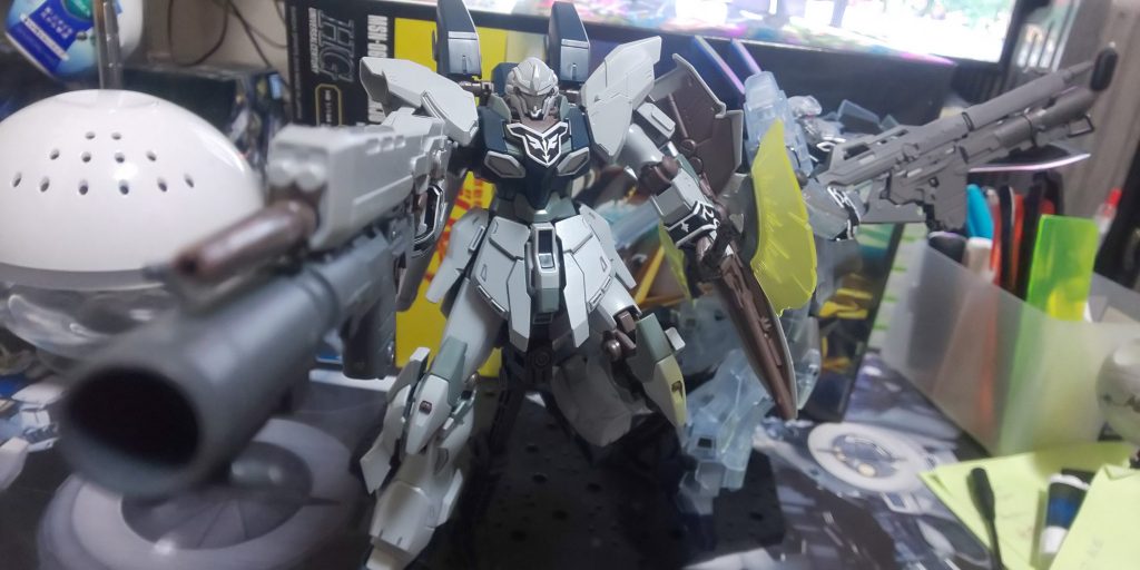 ノーマル版です！シナンジュから拝借したトマホークです！