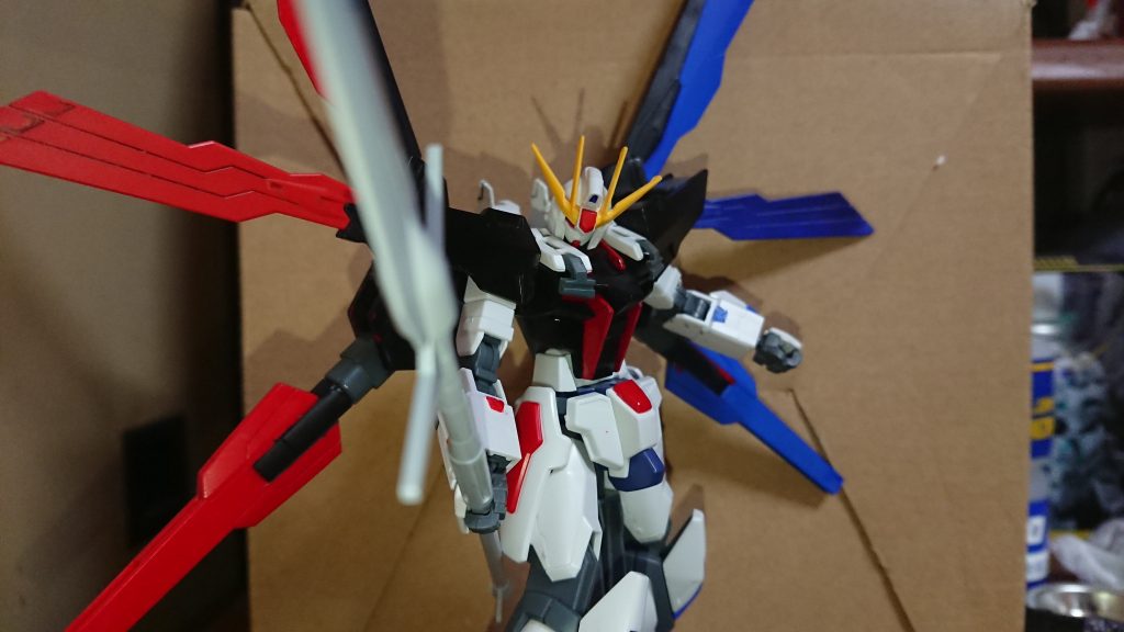 ある程度色も塗装して構成(初めてのエアブラシだった)