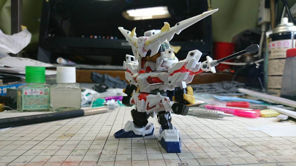 この時点ではまだまだ足が長かった