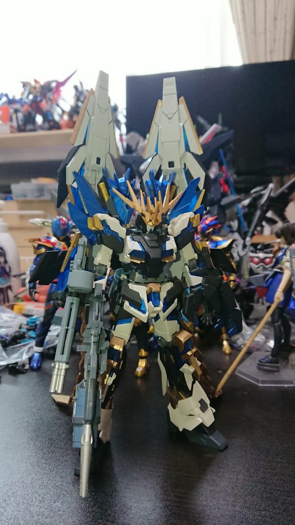 下地が面倒だったので各色はそのままその色のキットから持ってきてます