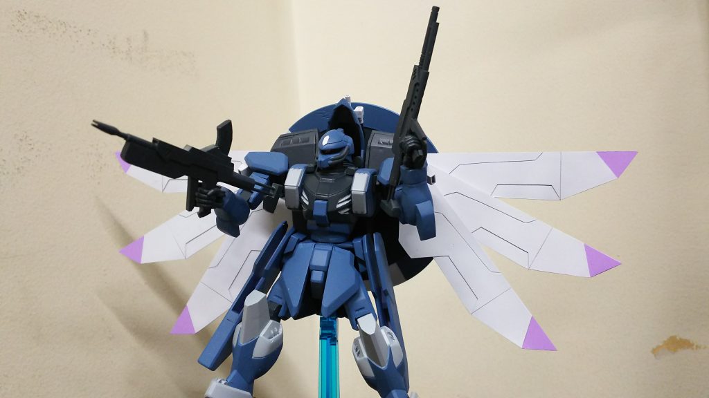 特に苦労したのは羽
実は武装もスクラッチ