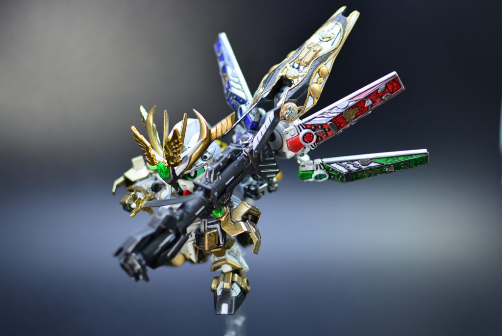 5つの盾で”疑似八紘の陣”を展開した状態