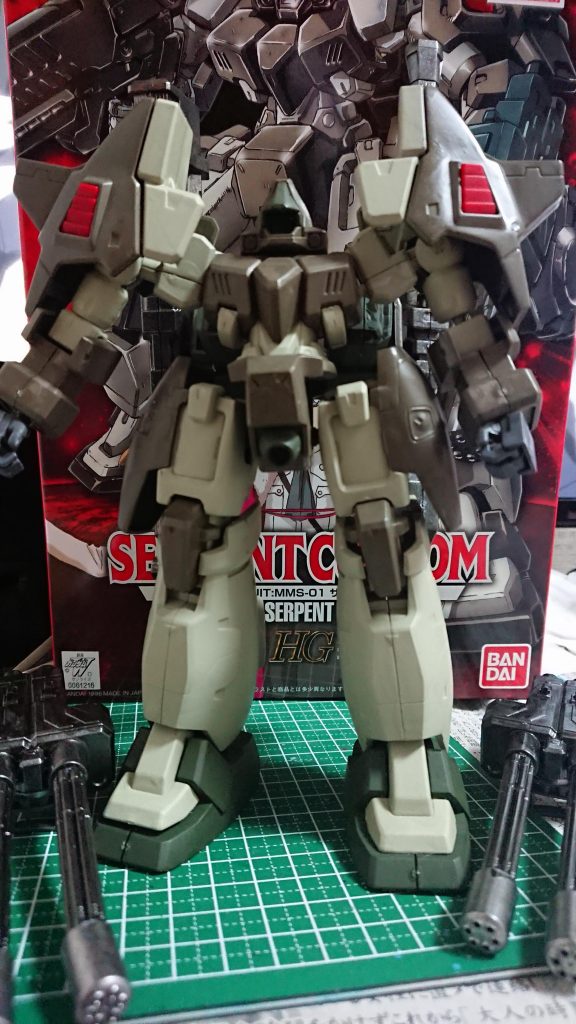 昨年の筆塗装の様子。
なんかイマイチでした。