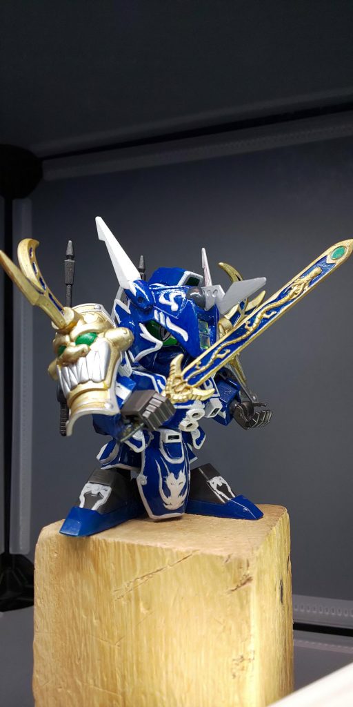 当時の筆塗りなので粗が目立ちますが、配色パターンはお気に入り。たまにとりだします。