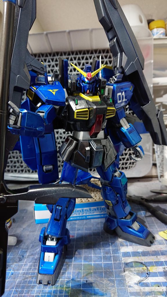 MG スーパーガンダム ティターンズカラー–4枚目/制作者：ばじーな