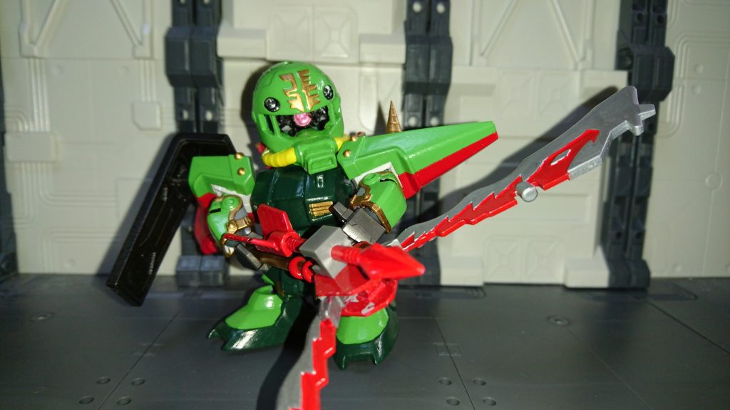 武器も弩に変形。蛇矛と思って油断している敵を狙撃する。