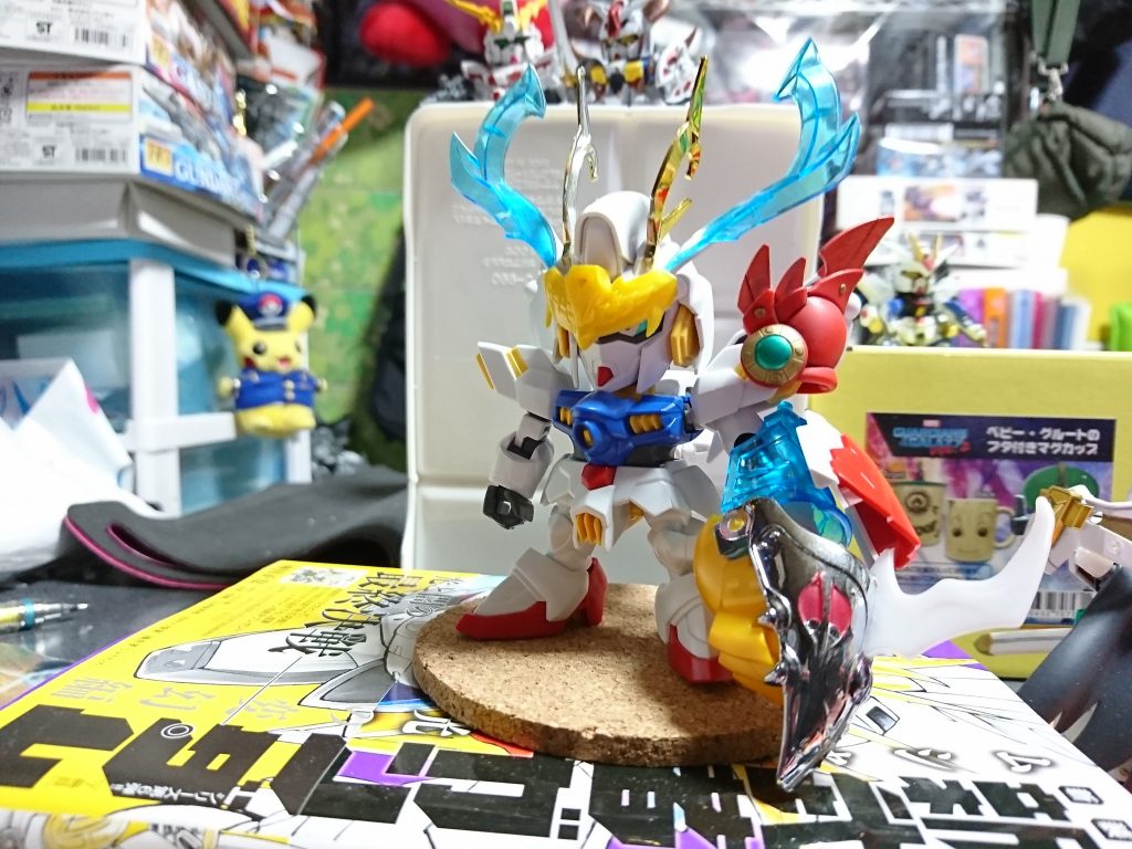 デカ腕でより強そうに!