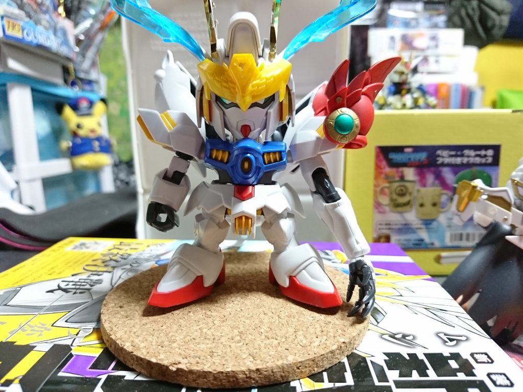 片腕を長くする設定は最初からありました。長い腕はHGレギルスをそのまま使用。