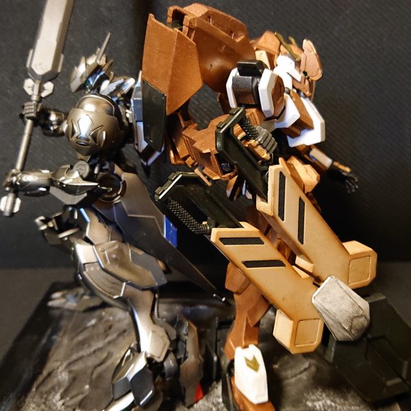 グシオンリベイクフルシティ”赤銅”&バルバトスルプスアイアンブラッド