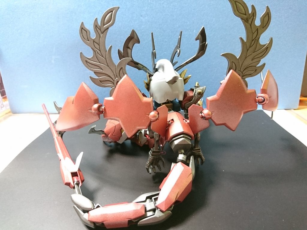 魔神なのでとにかく化け物ぽく改造しました。