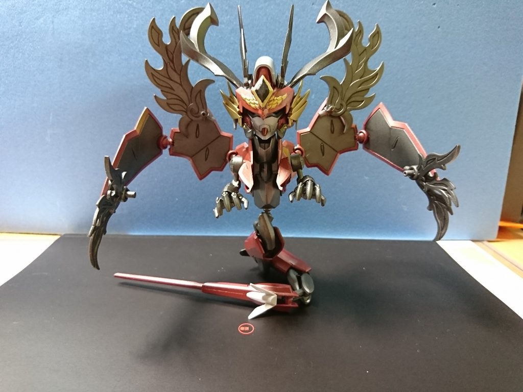 魔神状態を倒すと出てくる本体邪竜。この他にも異形の化け物が存在するらしいが…まだ制作してないです(^_^;)