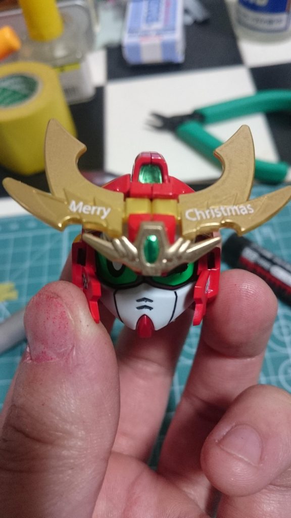 こんなかんじにクリスマスをイメージしたシールを所々に散りばめています。