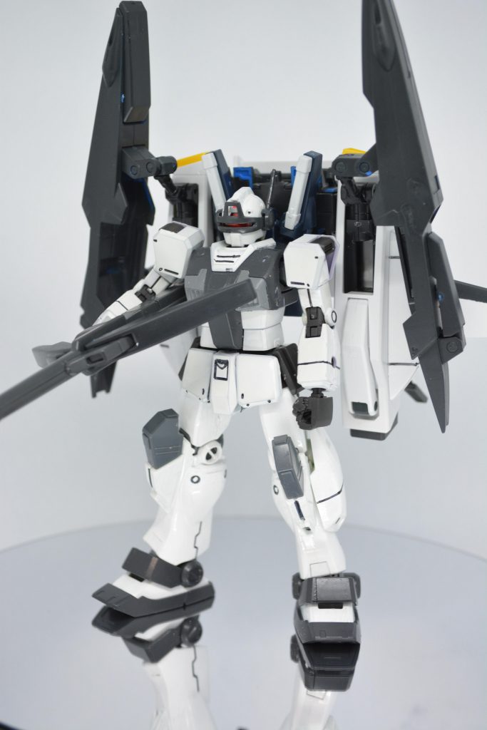 ジムⅢ形態 正面
バックパックをMk-Ⅱ、脚をジムⅢに換装