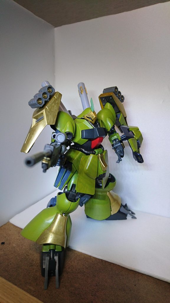 可動域などはキットそのままです