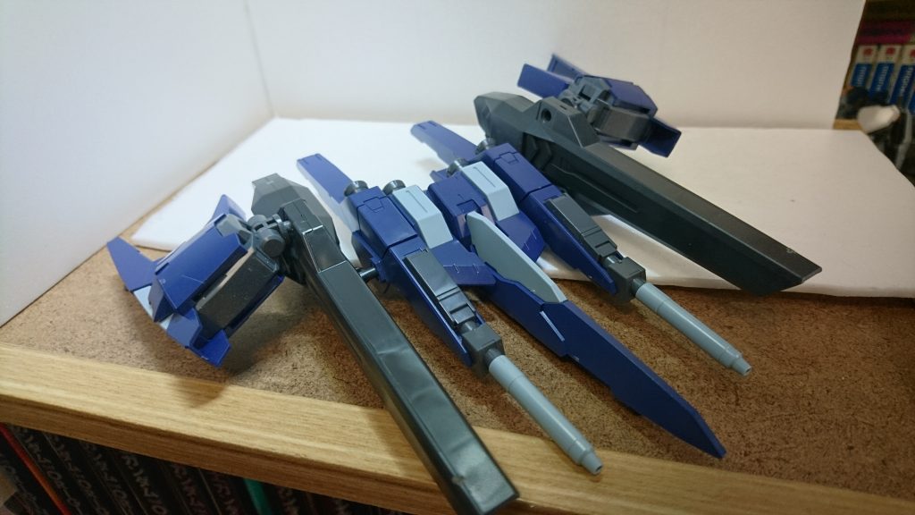 バックウエポンズシステム
Mk-IIにアメイジングウェポンバインダーを挟んだだけです