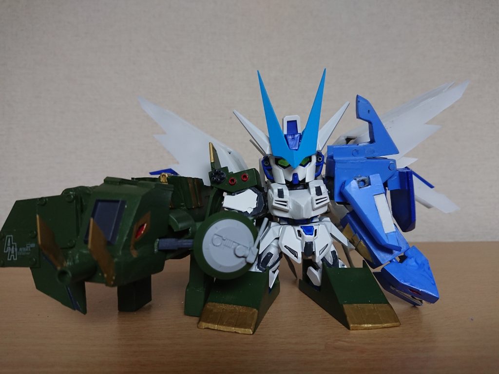 そしてエルエグル(エール)を装備した
SDALSトリニティ!
てんこ盛りのフルフル装備!
なお燃費など度外視のため実際にこの状態でいられるのは長くて3分ほど
