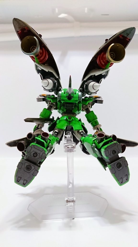 (バーニアが沢山見える、このアングルが好きです。)