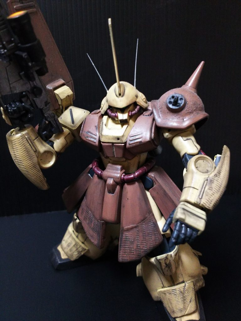 近藤マラサイの代名詞
アーマーの大型化を然り気無く。