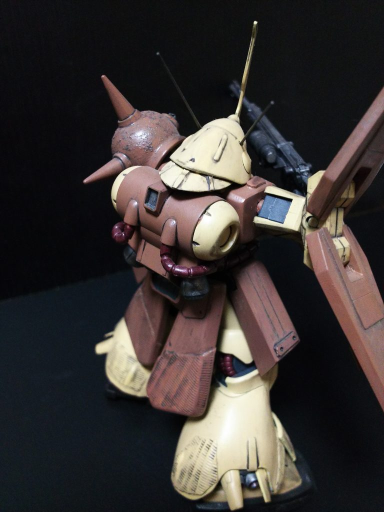 後頭部も手を入れました。
各所へのティンメリットも忘れずに入れてます。