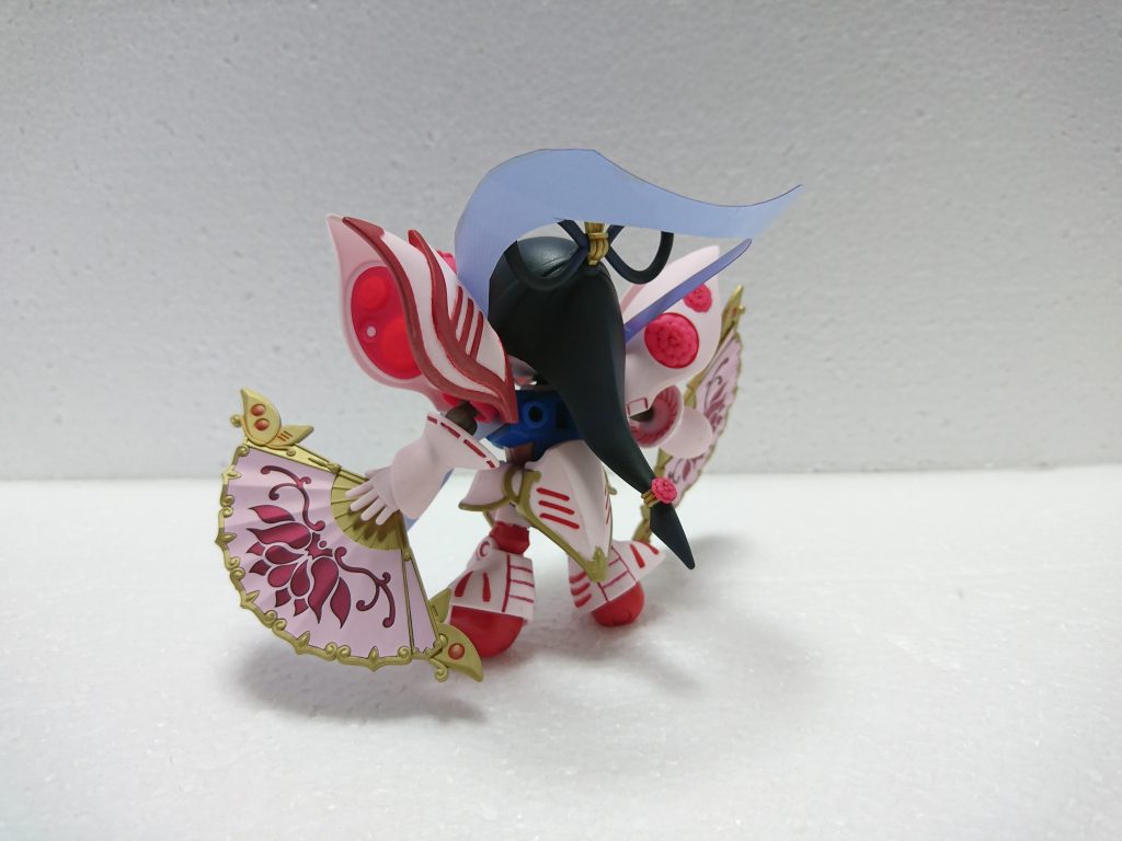 塗装は部分塗装にしました