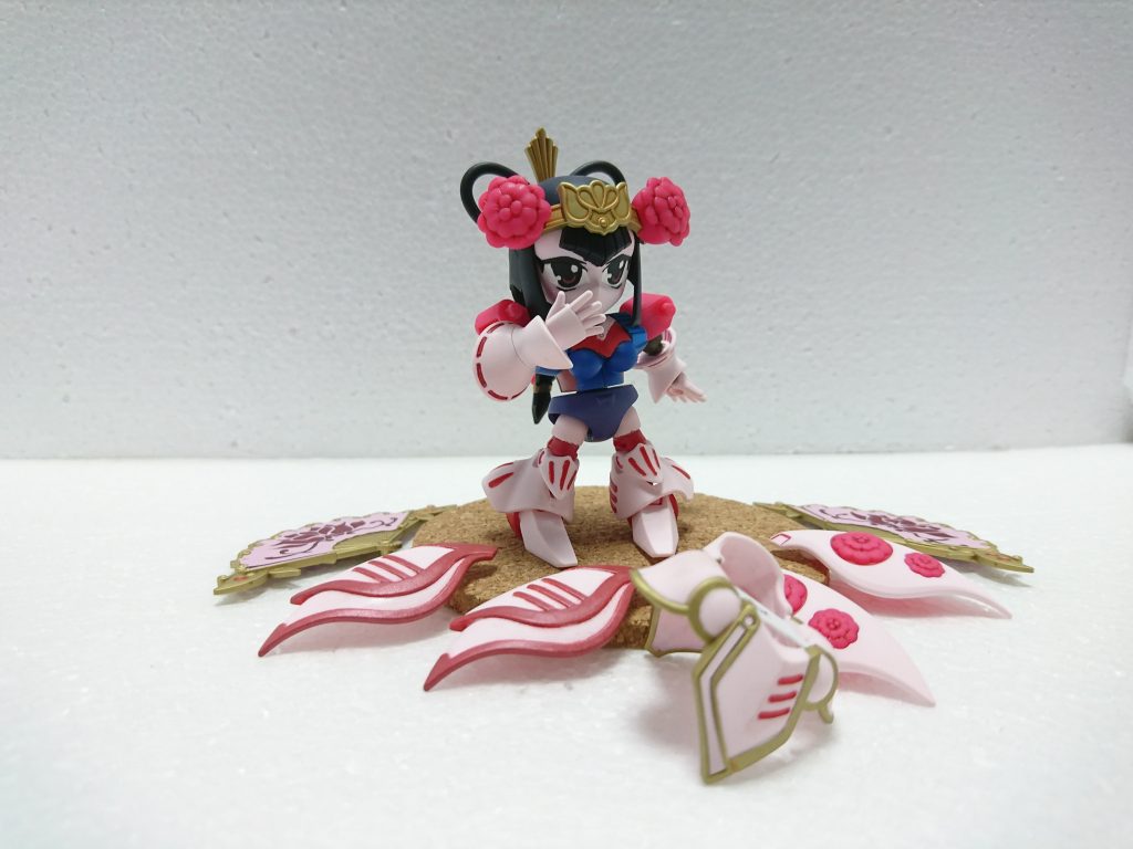 パンツはちょっとセクシーな青紫にしました