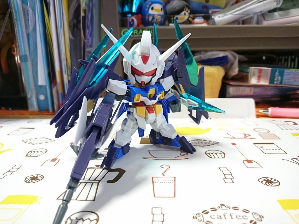 BBにマグナムパーツを。意外にすんなり装備できました