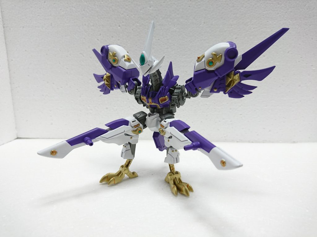 お供の機獣、ベルティゴ。ほぼジャンクパーツとかでそれっぽく作りました。人型には変形できず(^_^;)