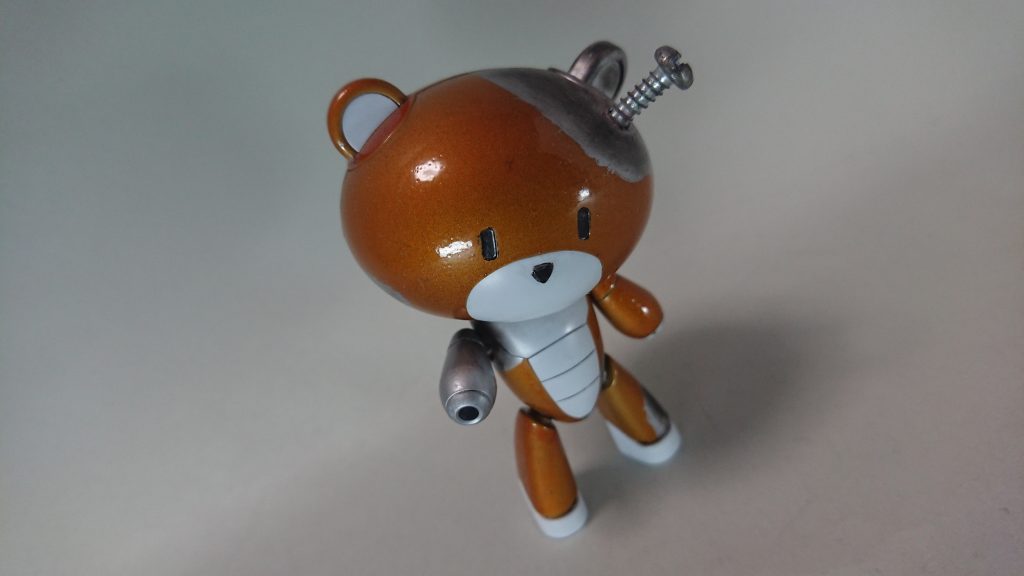 『ネジプチッガイ』
Twitterのタグ『プチッガイハロウィン』での作品で、『キャンディ塗装』を練習したかったのと、ちょっとハロウィンっぽさが欲しいと思ってこの作品が出来ました。