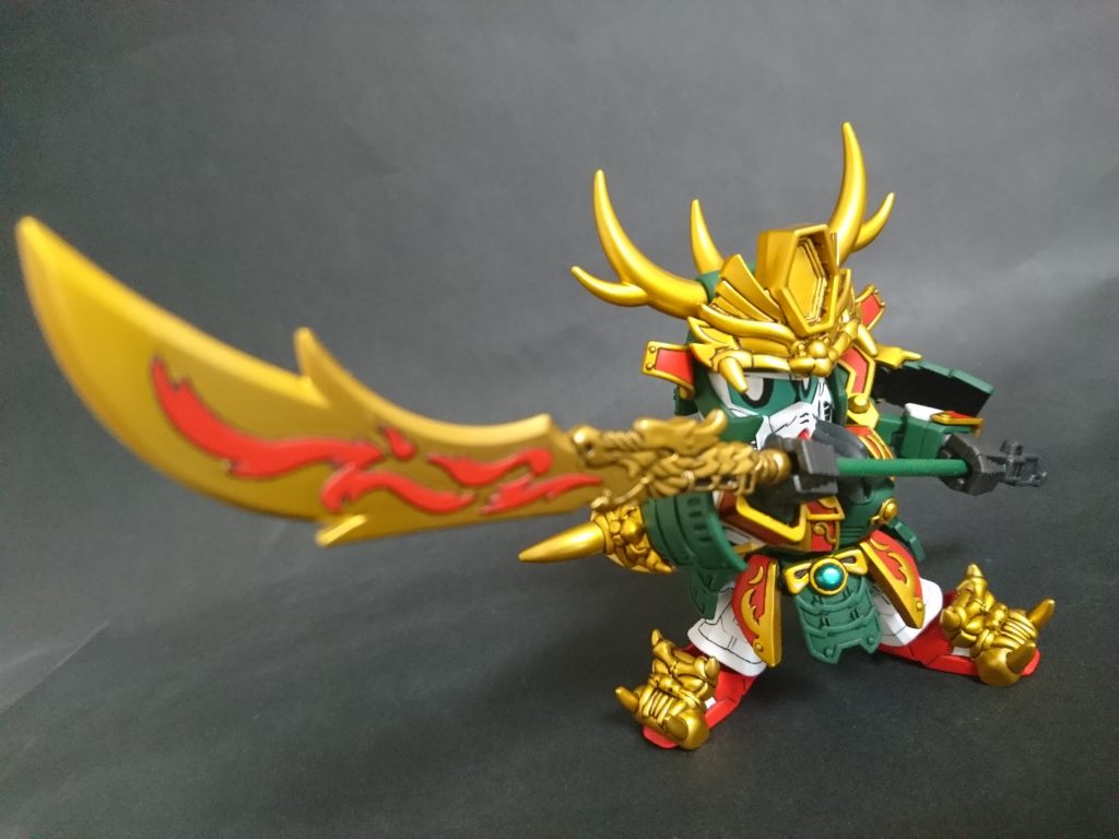 関羽ガンダム–4枚目/制作者：皐英司