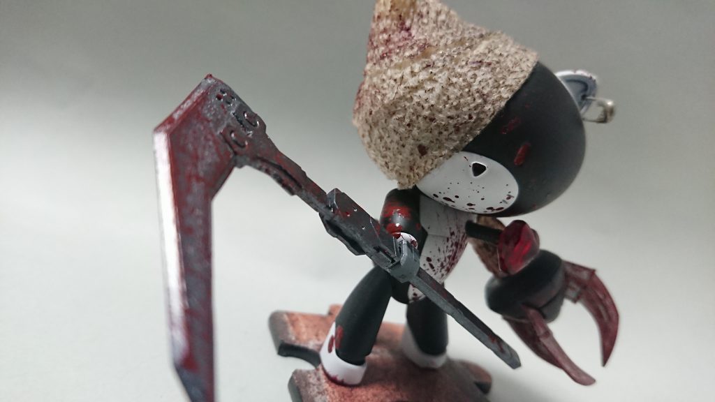 『ブラッドプチッガイ』
『可愛い』×『恐い』で自分が欲しい作品を求めたプチッガイです♪
可愛さも残して、恐さを足したプチッガイです♪