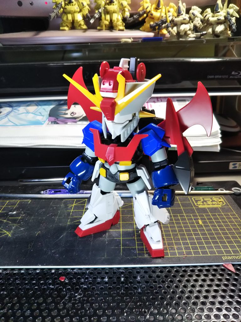 ゼータのパーツを増やす方向でアレンジしました。