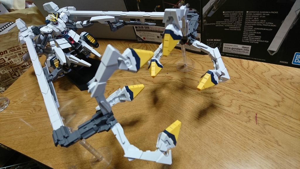 ナラティブガンダムA装備–5枚目/制作者：チャーハン