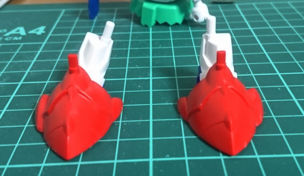 足に軸を追加して立ち姿をかっこよくしてます。